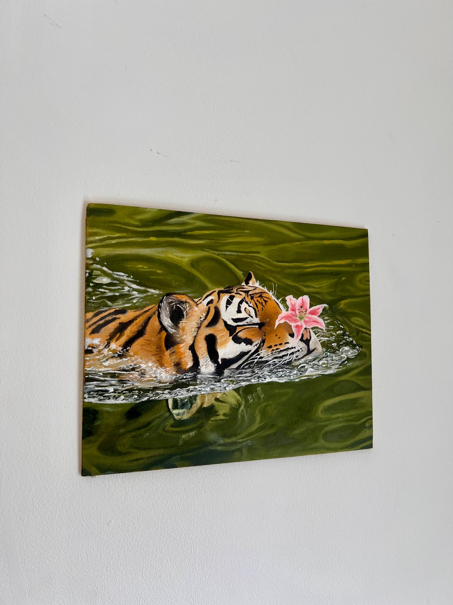 ‘Gently Swimming’ 8x10 Inch Original