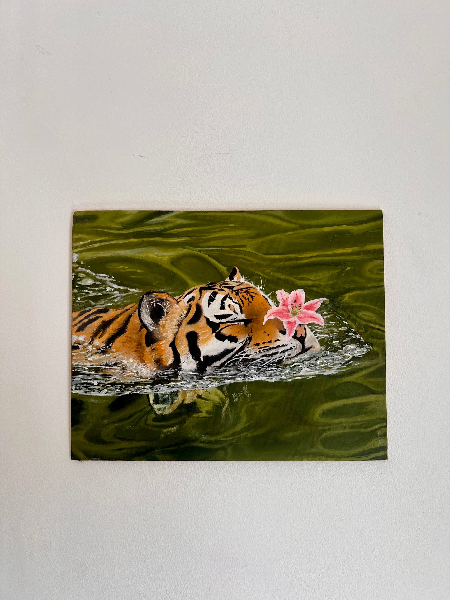 ‘Gently Swimming’ 8x10 Inch Original