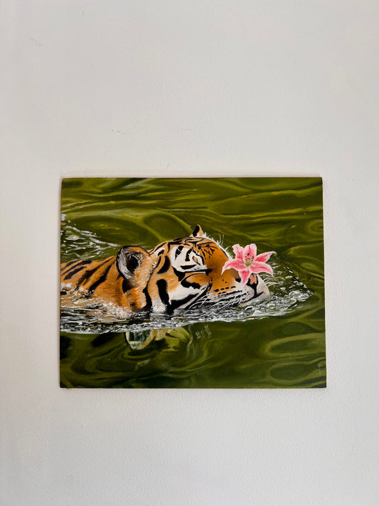 ‘Gently Swimming’ 8x10 Inch Original