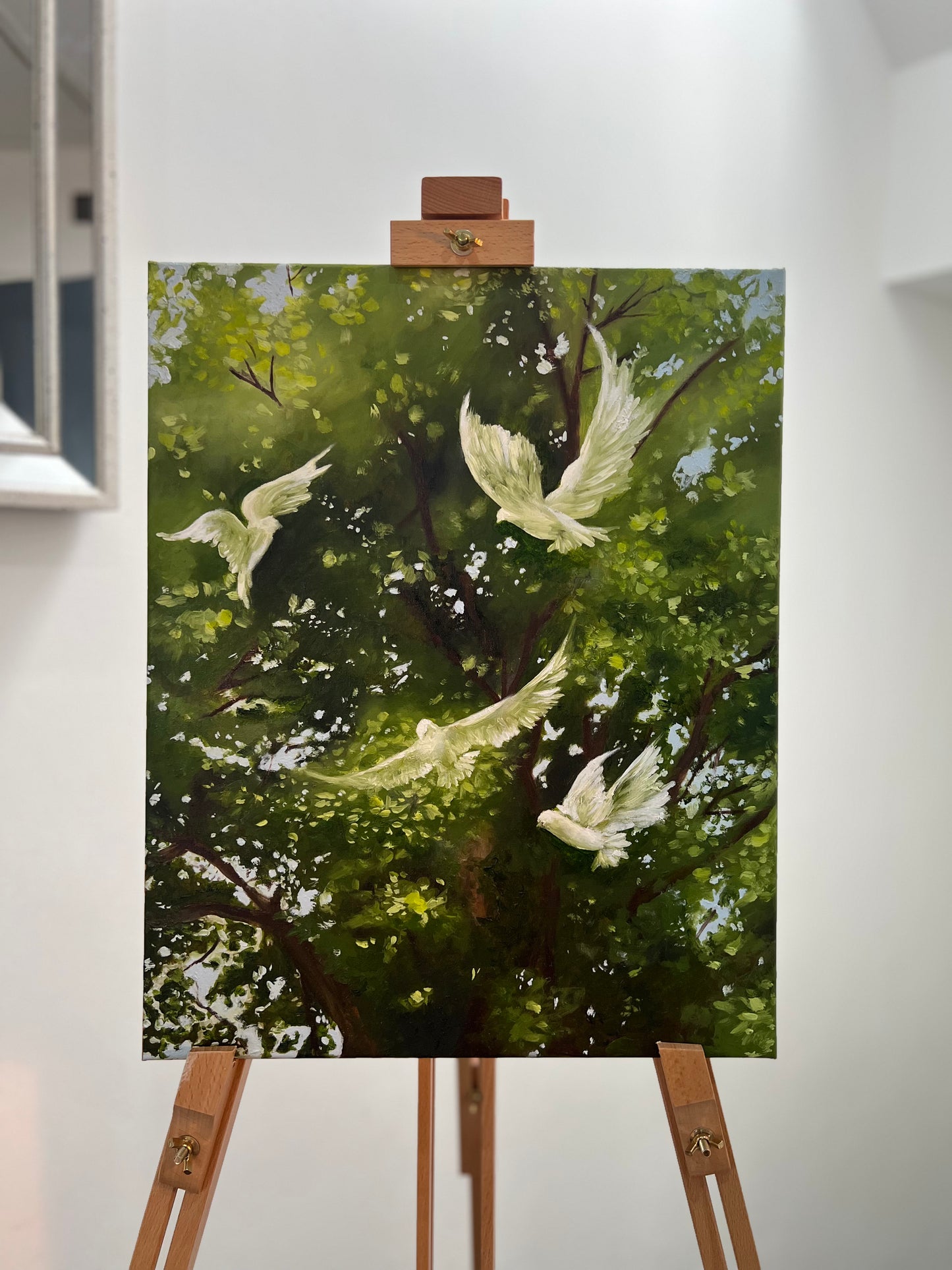 'So where are you going' 81:26, 16x20 Inch Original