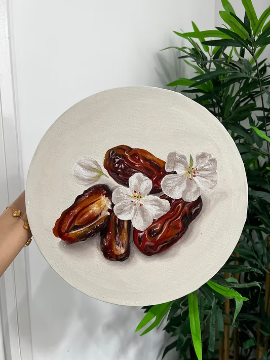 Dates and Purity, 31x31cm Original